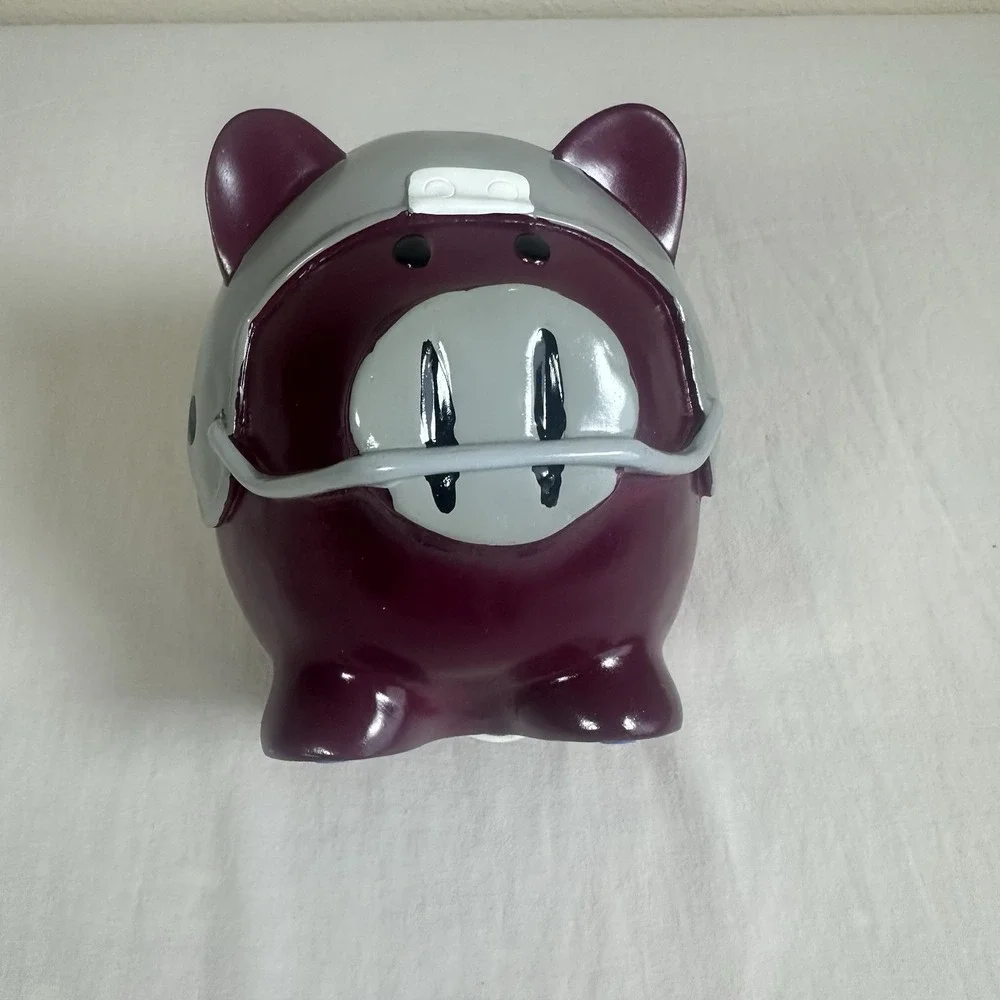 Texas A&M Aggies‎ Piggy Bank Coin Holder Spare Change Savings Sports